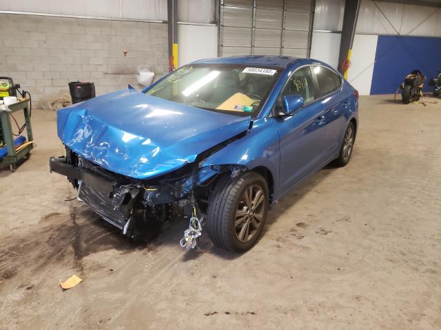 2017 HYUNDAI ELANTRA 5NPD84LF1HH091151