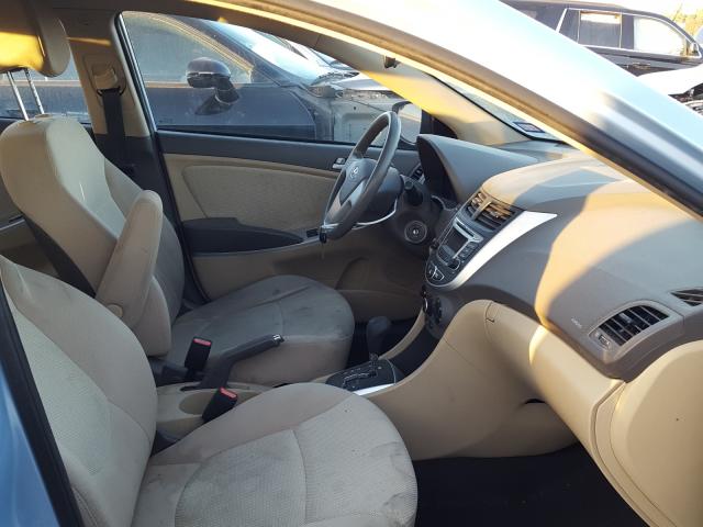 2014 HYUNDAI ACCENT KMHCT4AEXEU727115