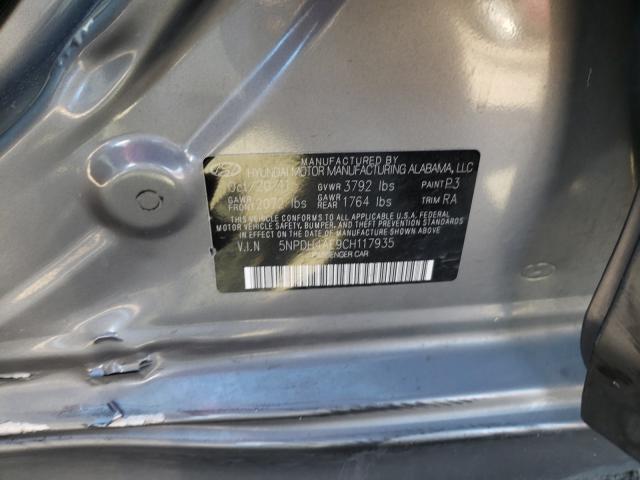 2012 HYUNDAI ELANTRA GL 5NPDH4AE9CH117935
