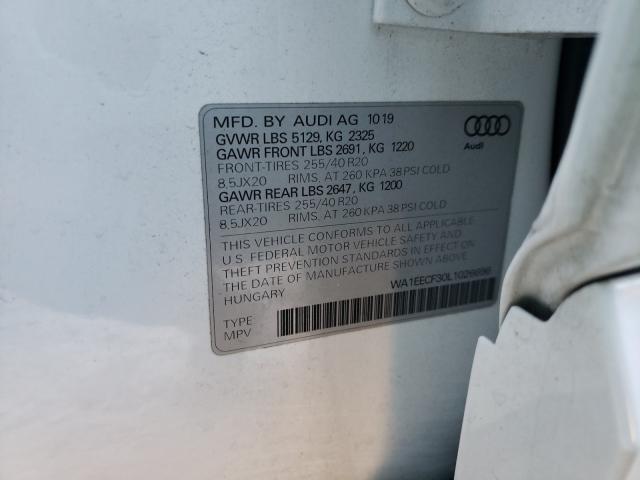 2020 AUDI Q3 PREMIUM WA1EECF30L1026696
