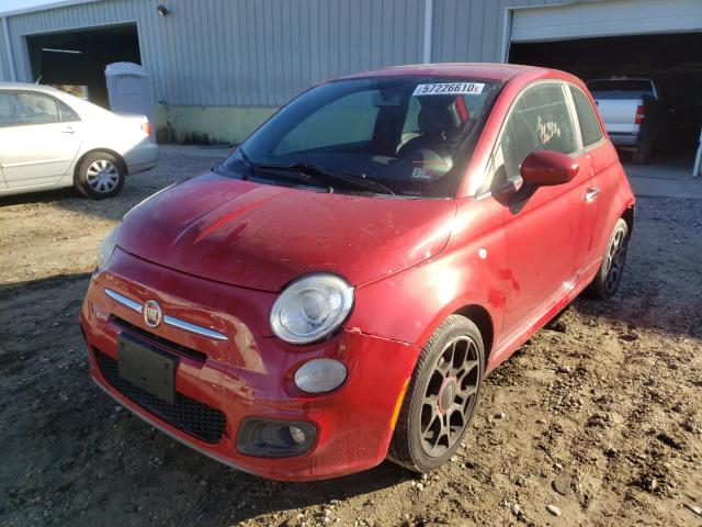 2012 FIAT 500 SPORT 3C3CFFBR2CT105032