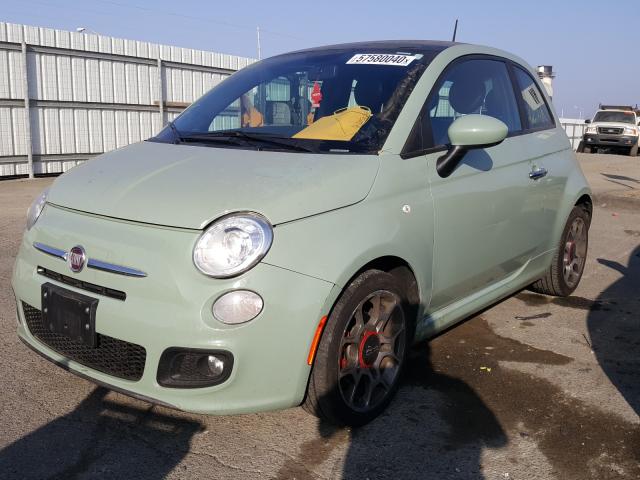 2012 FIAT 500 SPORT 3C3CFFBR7CT287732