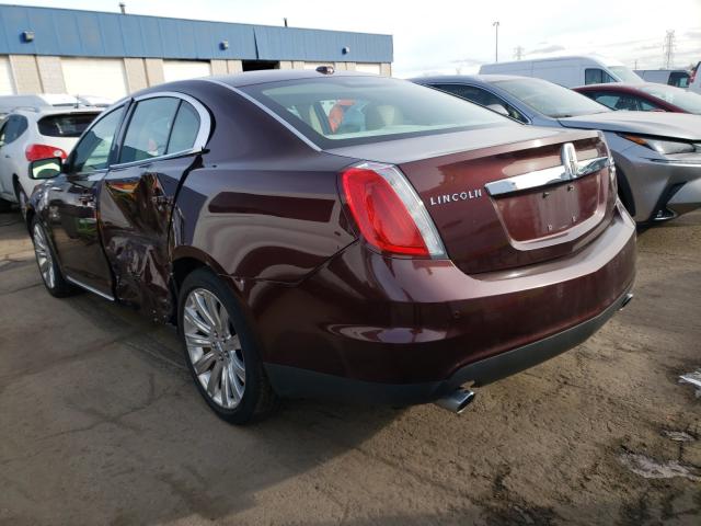 2012 LINCOLN MKS 1LNHL9ER7CG807435