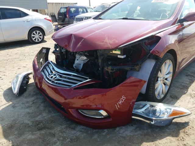 2012 HYUNDAI AZERA GLS KMHFH4JG3CA152046