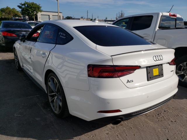2019 AUDI A5 PREMIUM WAUENCF5XKA070627