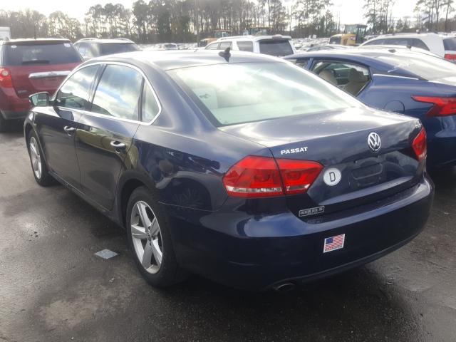 2014 VOLKSWAGEN PASSAT SE 1VWBS7A39EC116790