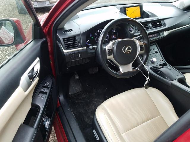 2012 LEXUS CT 200 JTHKD5BH8C2115269