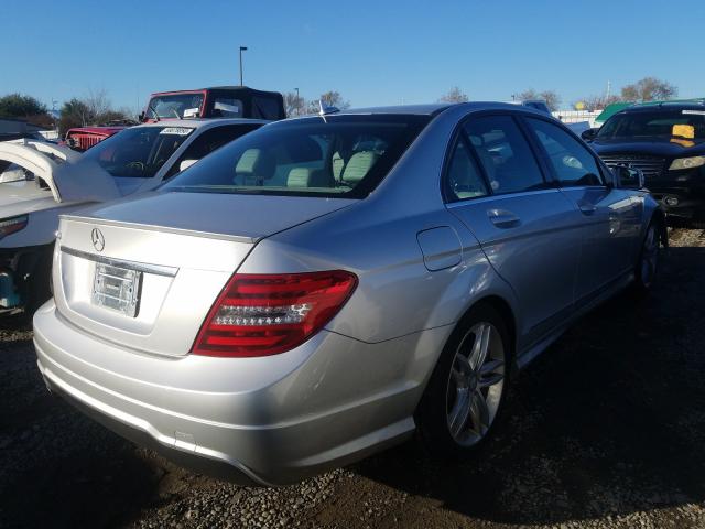 2012 MERCEDES-BENZ C250 WDDGF4HB6CR224535