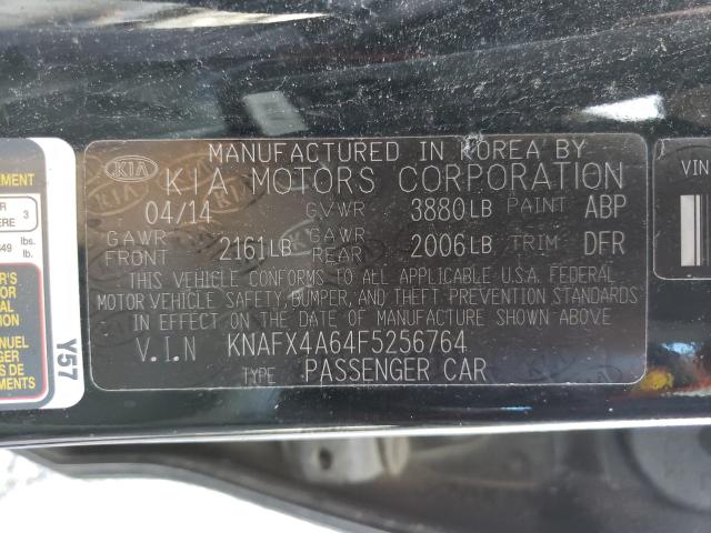 2015 KIA FORTE LX KNAFX4A64F5256764