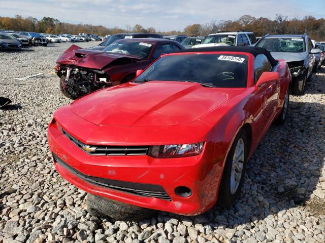 2015 CHEVROLET CAMARO LT 2G1FD3D37F9155043