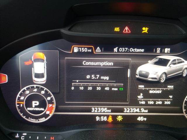2018 AUDI S3 PREMIUM WAUB1GFF3J1076153