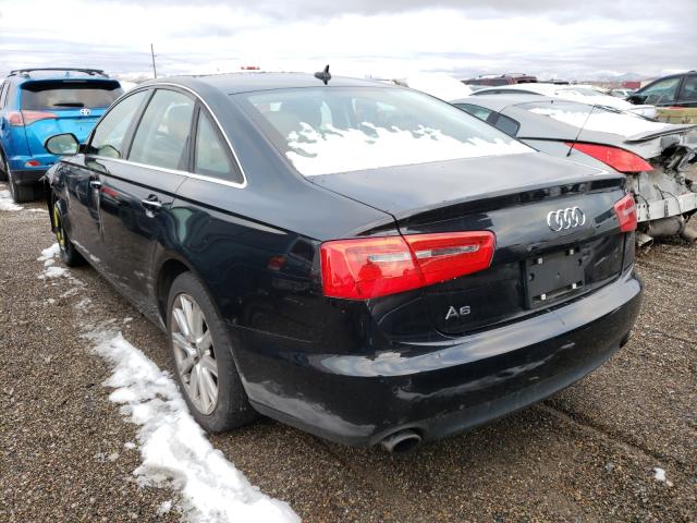 2013 AUDI A6 WAUGFAFC0DN127504