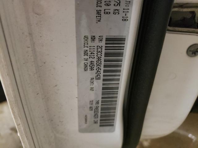 2019 CHRYSLER 300 TOURIN 2C3CCAAG5KH542428
