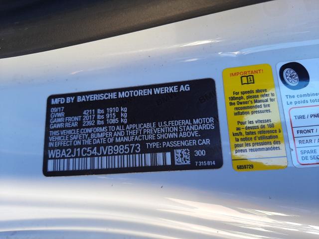 2018 BMW 230I WBA2J1C54JVB98573