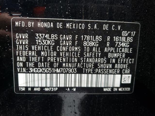 2017 HONDA FIT LX 3HGGK5G51HM707903