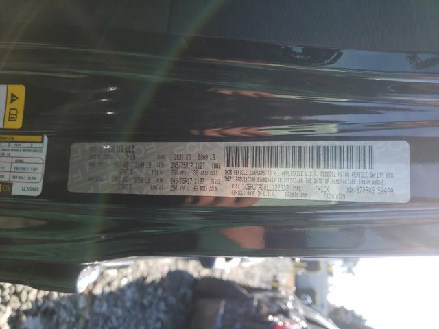 2020 JEEP GLADIATOR 1C6HJTAG0LL122932