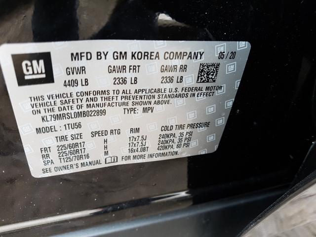 2021 CHEVROLET TRAILBLAZE KL79MRSL0MB022899