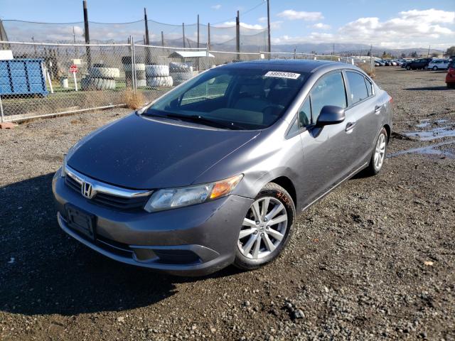 2012 HONDA CIVIC EXL 19XFB2F92CE300026