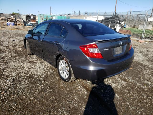 2012 HONDA CIVIC EXL 19XFB2F92CE300026