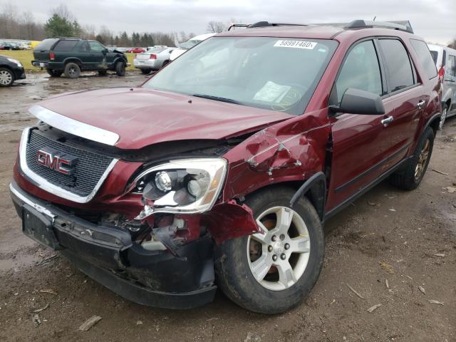 2010 GMC ACADIA SL 1GKLRKED9AJ190620