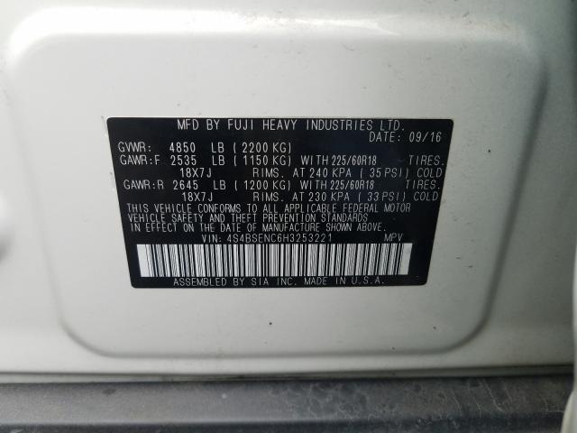 2017 SUBARU OUTBACK 3. 4S4BSENC6H3253221