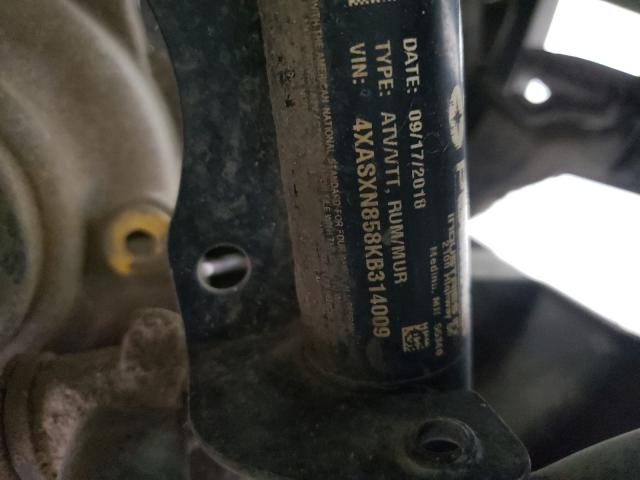 2019 POLARIS SPORTSMAN 4XASXN858KB314009