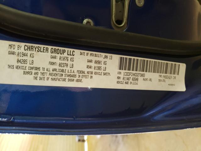 2013 DODGE DART LIMIT 1C3CDFCHXDD273083