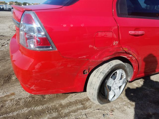 2010 CHEVROLET AVEO LS KL1TD5DEXAB079033