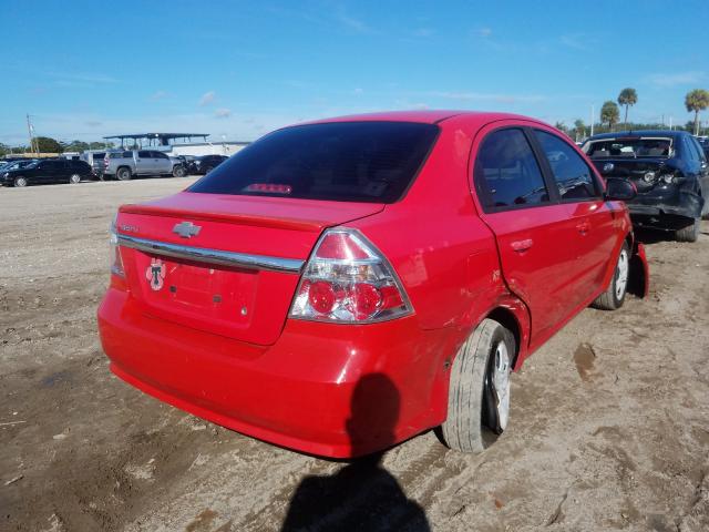 2010 CHEVROLET AVEO LS KL1TD5DEXAB079033