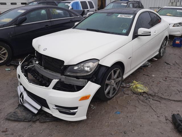 2012 MERCEDES-BENZ C 250 WDDGJ4HB2CF742805