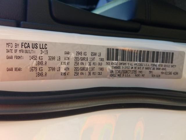 2019 JEEP GRAN CHER 1C4RJFBG8KC713795