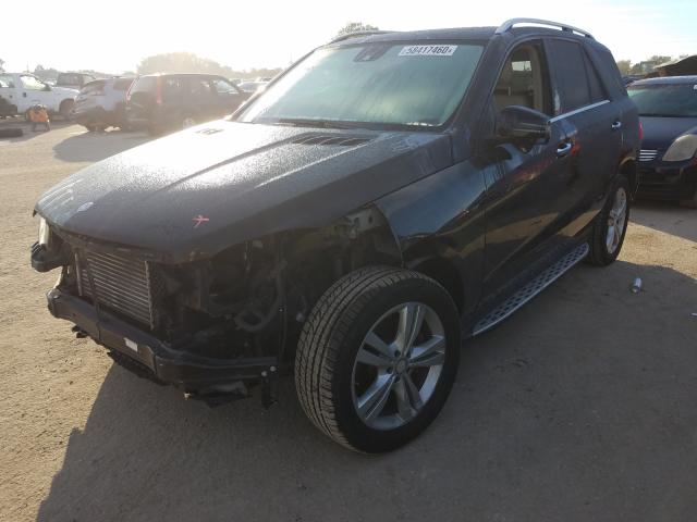 2014 MERCEDES-BENZ ML 350 BLU 4JGDA2EB2EA314993