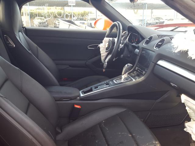 2018 PORSCHE BOXSTER WP0CA2A84JS210343