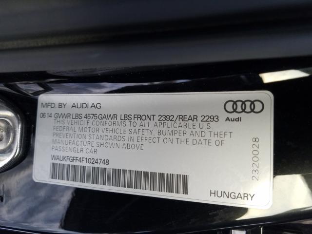 2015 AUDI A3 PRESTIG WAUKFGFF4F1024748