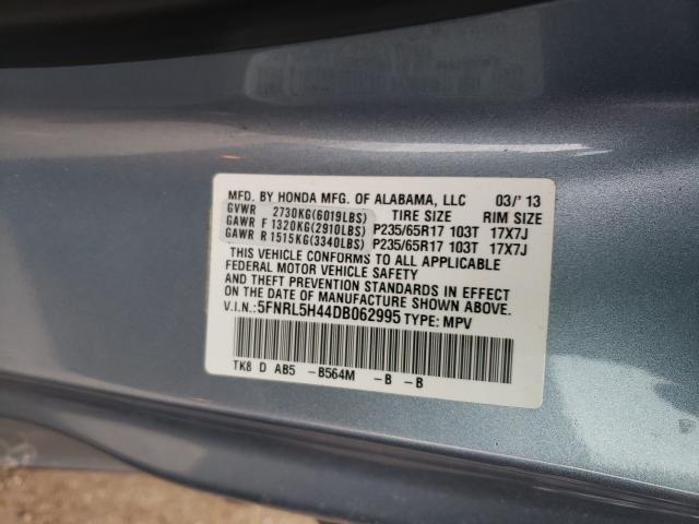 2013 HONDA ODYSSEY EX 5FNRL5H44DB062995