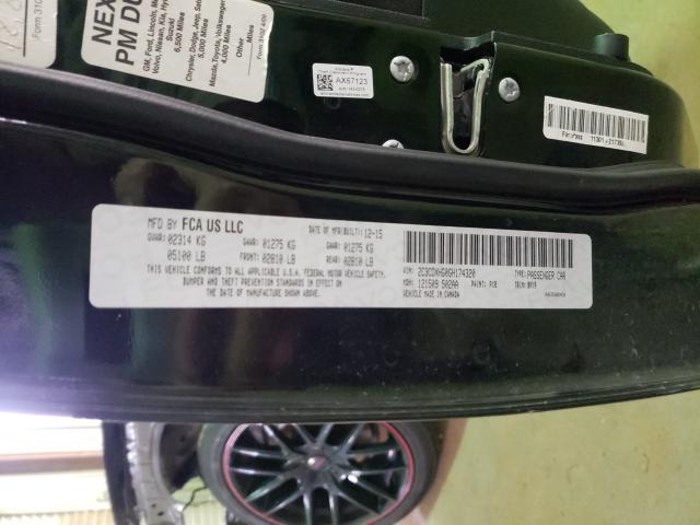 2016 DODGE CHARGER SX 2C3CDXHG0GH174320