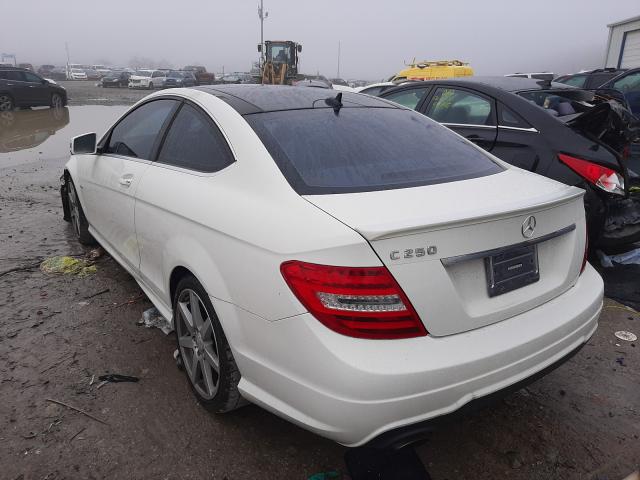2012 MERCEDES-BENZ C 250 WDDGJ4HB2CF742805