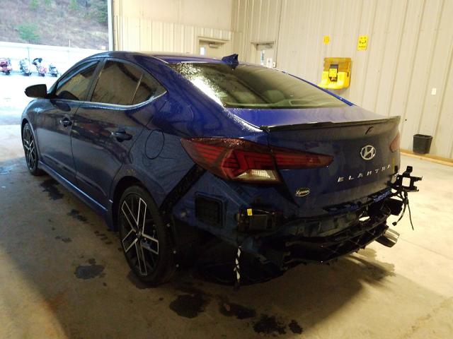 2019 HYUNDAI ELANTRA SP KMHD04LB7KU836840