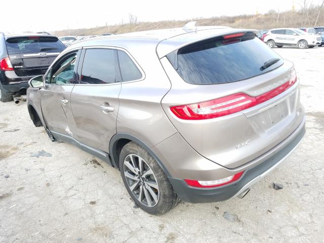 2019 LINCOLN MKC RESERV 5LMCJ3D92KUL32434