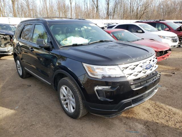 Salvage cars for sale from Copart Davison, MI: 2019 Ford Explorer X