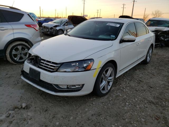 2014 VOLKSWAGEN PASSAT SEL 1VWCN7A38EC035761