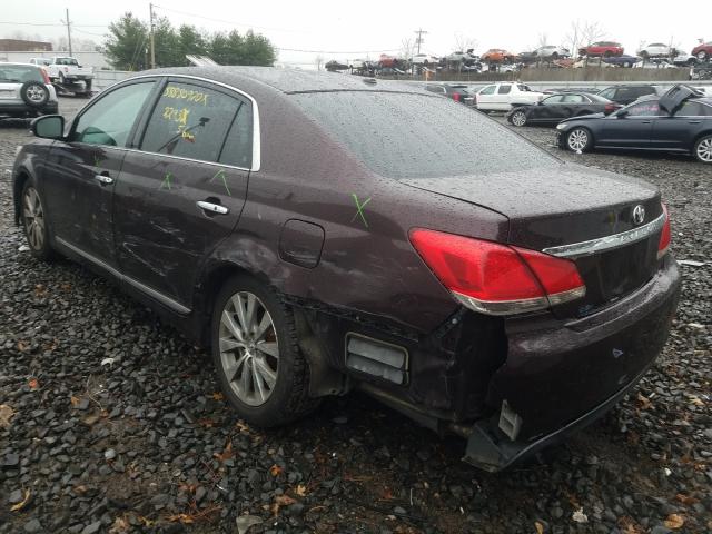 2012 TOYOTA AVALON 4T1BK3DB7CU465920