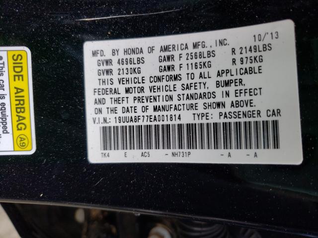 2014 ACURA TL ADVANCE 19UUA8F77EA001814