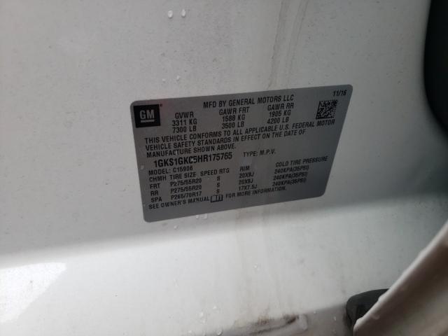 2017 GMC YUKON XL C 1GKS1GKC5HR175765