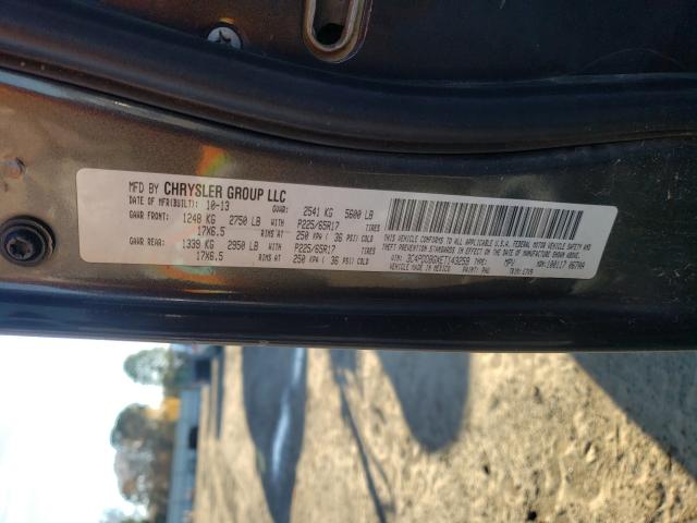 2014 DODGE JOURNEY SX 3C4PDDBGXET143259