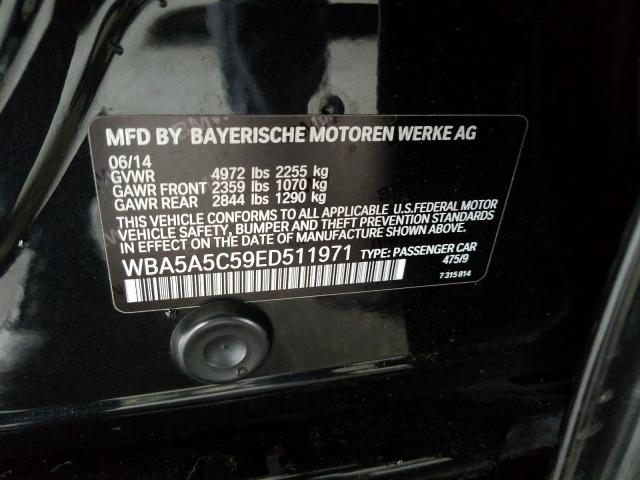 2014 BMW 528 I WBA5A5C59ED511971