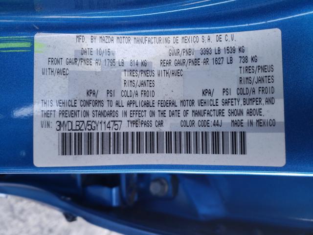 2016 TOYOTA SCION IA 3MYDLBZV5GY114757