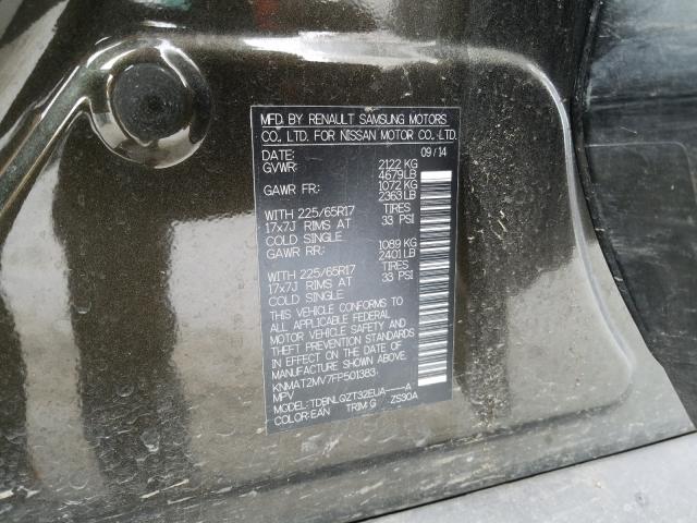 2015 NISSAN ROGUE S KNMAT2MV7FP501383