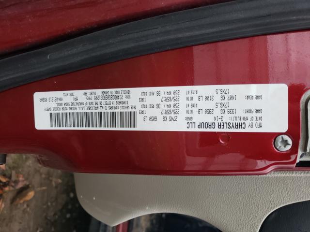 2014 DODGE GRAND CARA 2C4RDGBG0ER331205