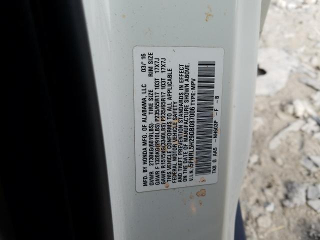 2016 HONDA ODYSSEY LX 5FNRL5H29GB087006